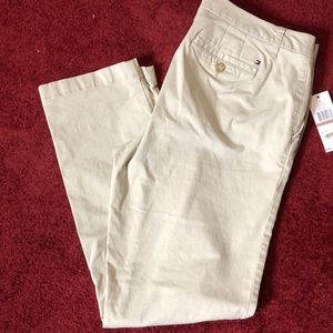 NWT Authentic Tommy Hilfiger khaki chino pants size 12‎ never worn
